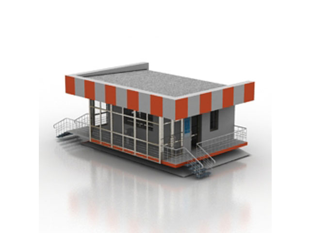 Free Guard post N5 3D model For Architecture 3Ds Max Model Download